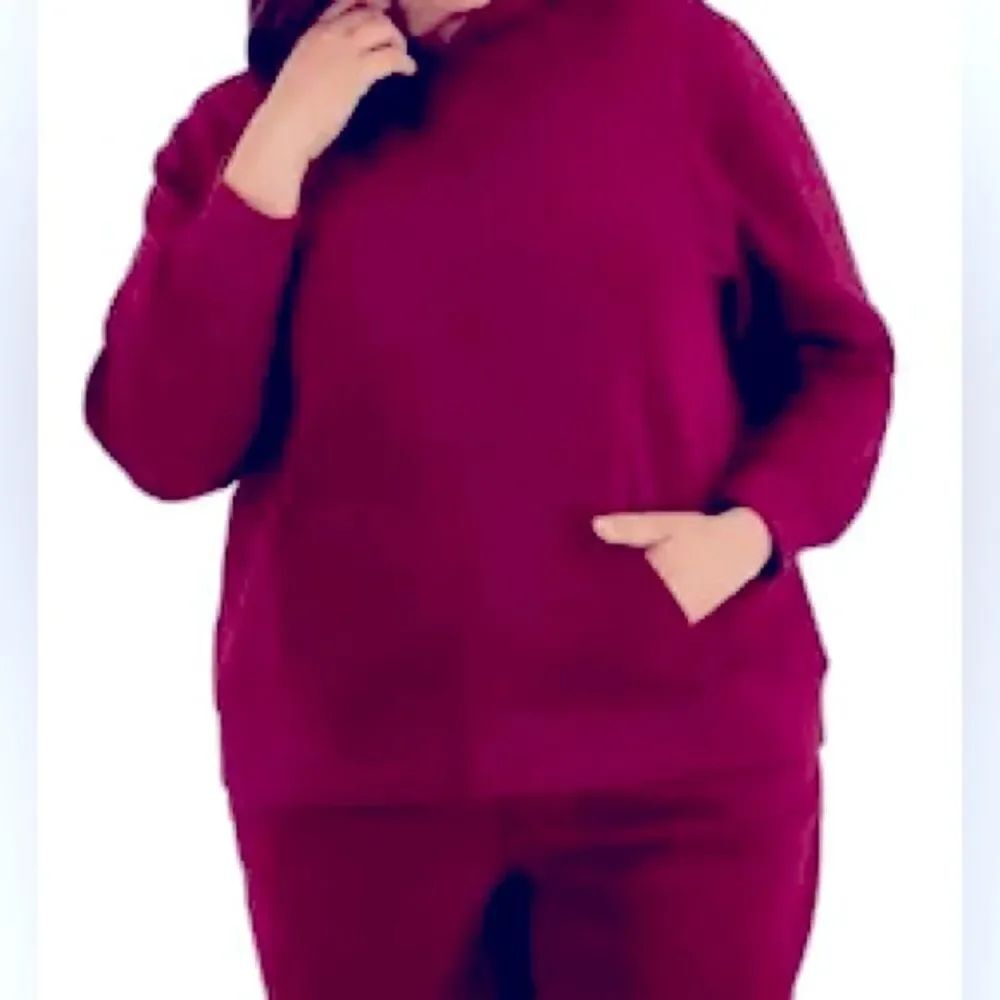 🛍️Ideology Plus Size Hooded Pullover Sweatshirt Size: 2X